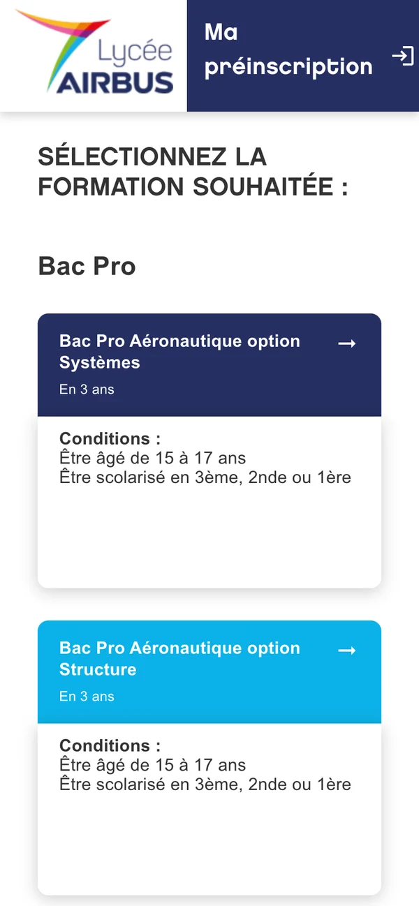Le choix de la formation sur mobile