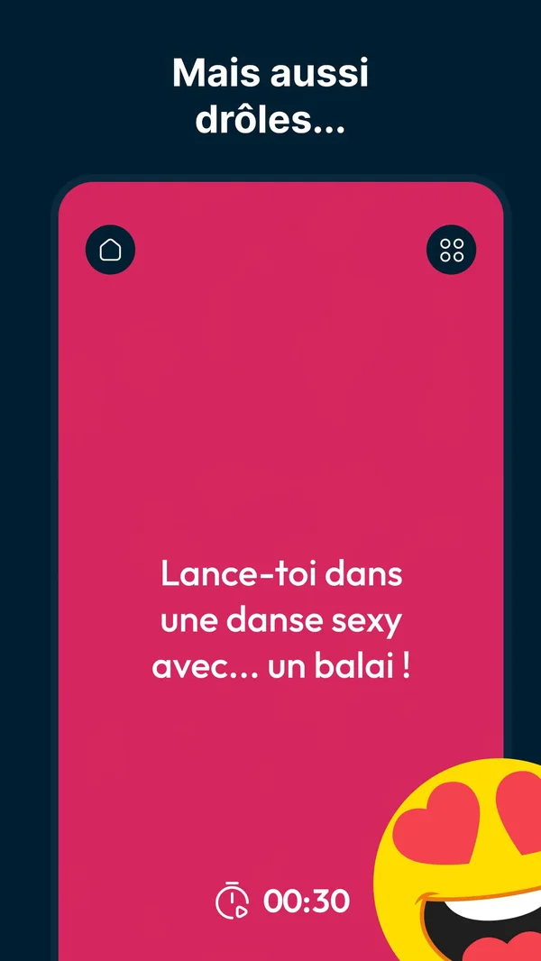 Un défi minuté